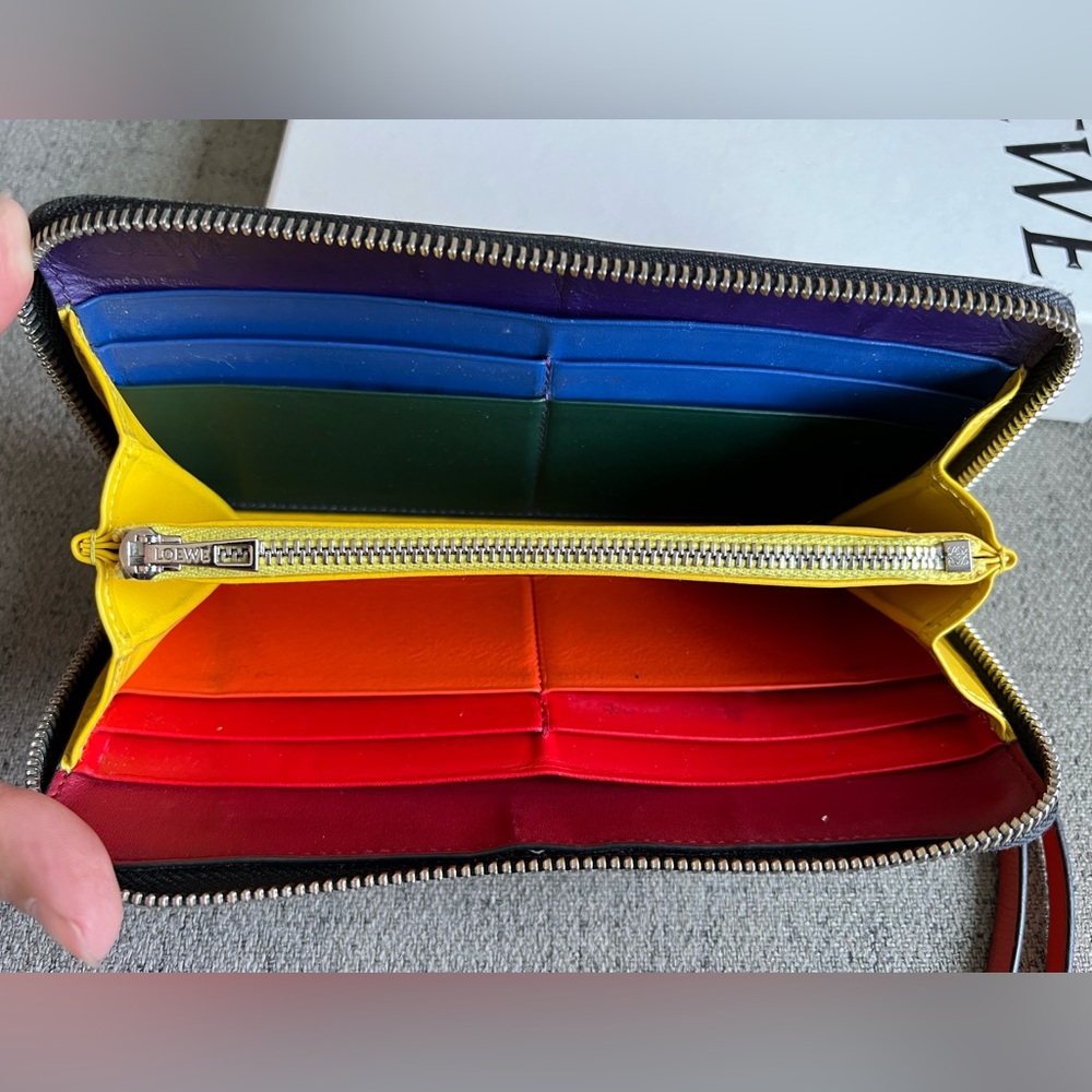 Loewe Rainbow Collection Zippy Wallet - Picture 10 of 17